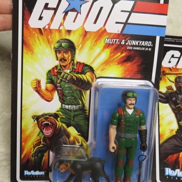 2 G.I. Joe Super7 Reaction Figure Mutt & Junkyard Dog Handler & NINJA KU - Picture 3 of 8